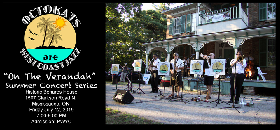 OCTOKATS at HISTORIC BENARES HOUSE-“On The Verandah” Summer Concert Series